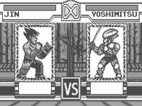 une photo d'Ã©cran de Tekken Card Challenge sur Bandai Wonderswan